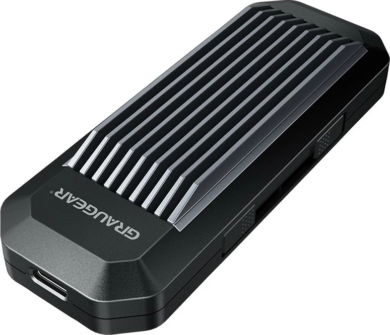 Zunanja kaseta za SSD M.2 NVMe/NGFF GrauGear, USB 3.2 Gen 2, črna