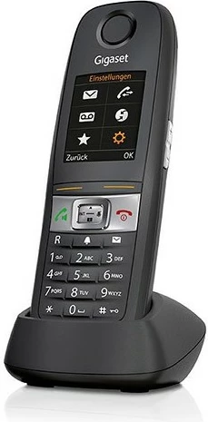 DECT telefon Gigaset E630HX, LCD 4,57 cm, NiMH, črn
