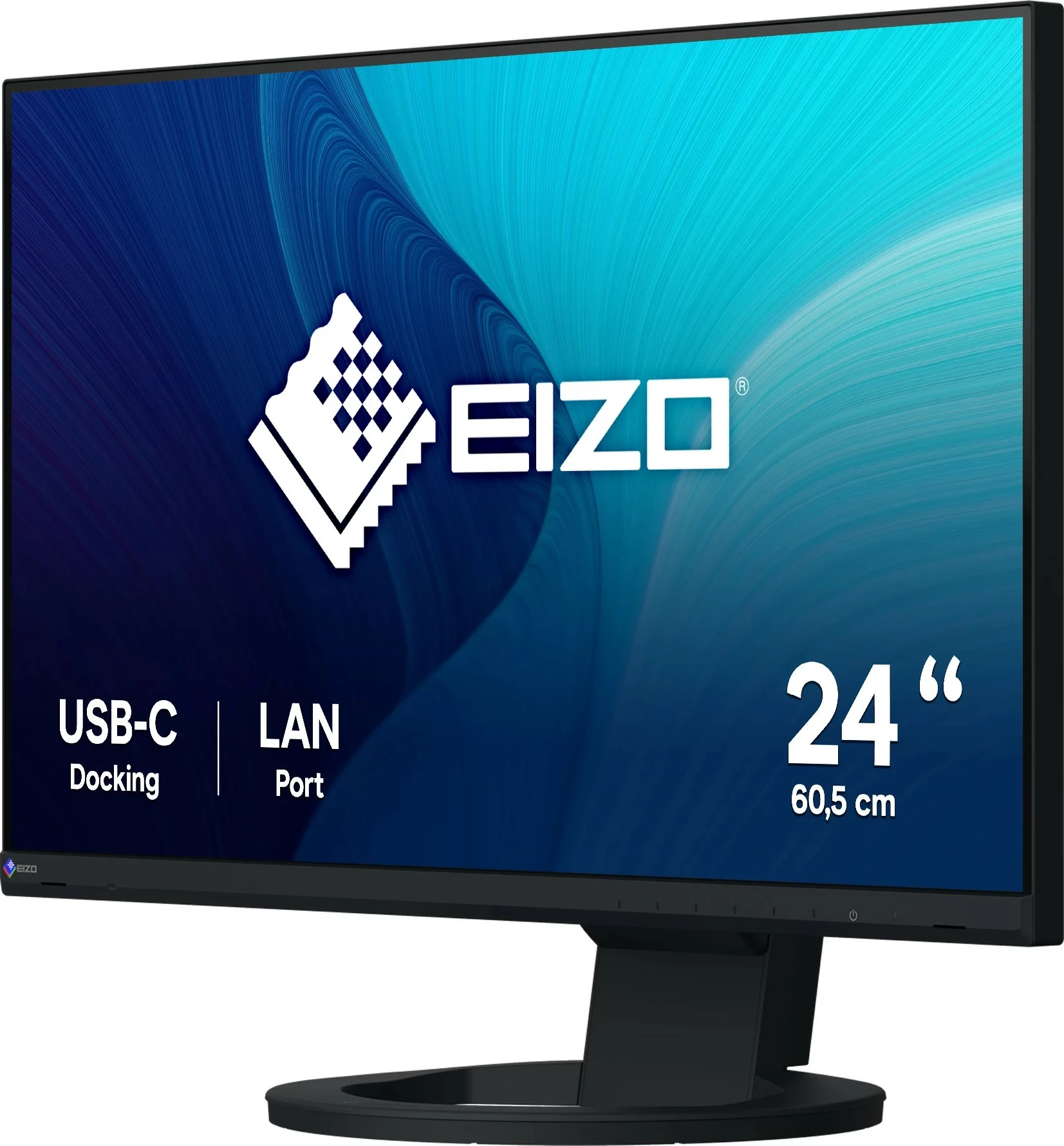 23,8" Full HD LED monitor, EIZO FlexScan EV2490-BK, črn