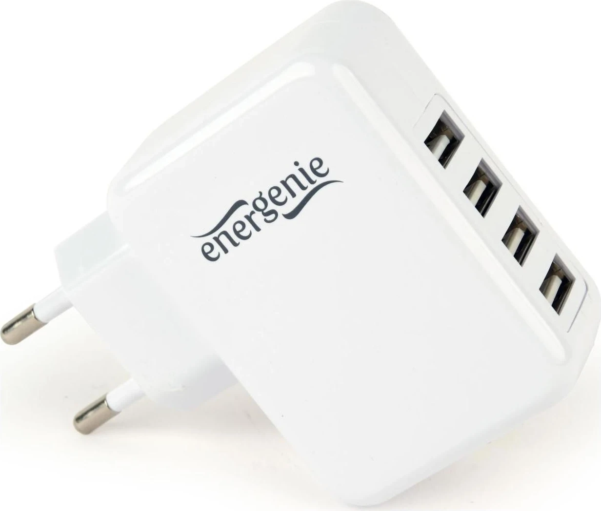 Polnilec z 4 USB 3.1 vrati Gembird, bel