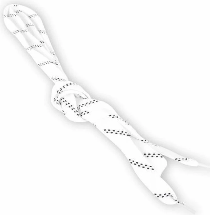 Vezalke za čevlje Tempish, unisex, bele/črne