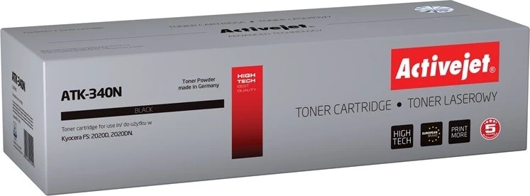 Zamenjalni toner Activejet ATK-340N za Kyocera tiskalnike, 12.000 strani, črn