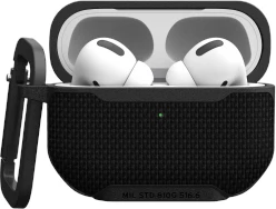 Zaščitni ovoj UAG Metropolis za AirPods Pro 2, črn, s karabinom