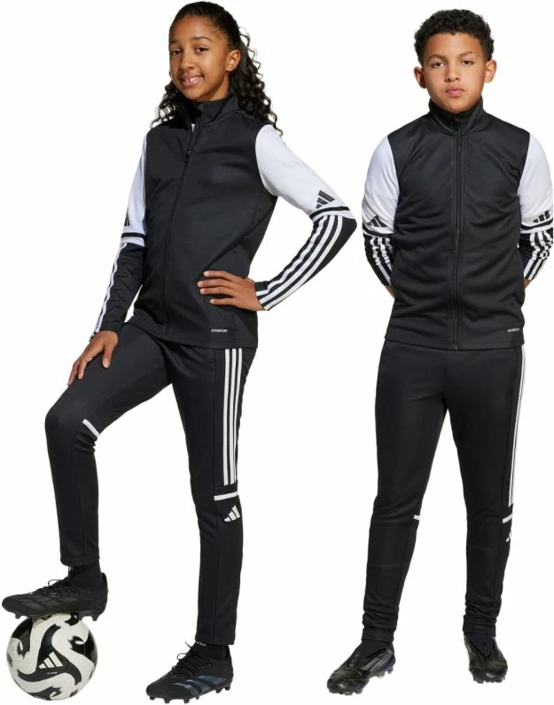 Otroške trenirke adidas, črne