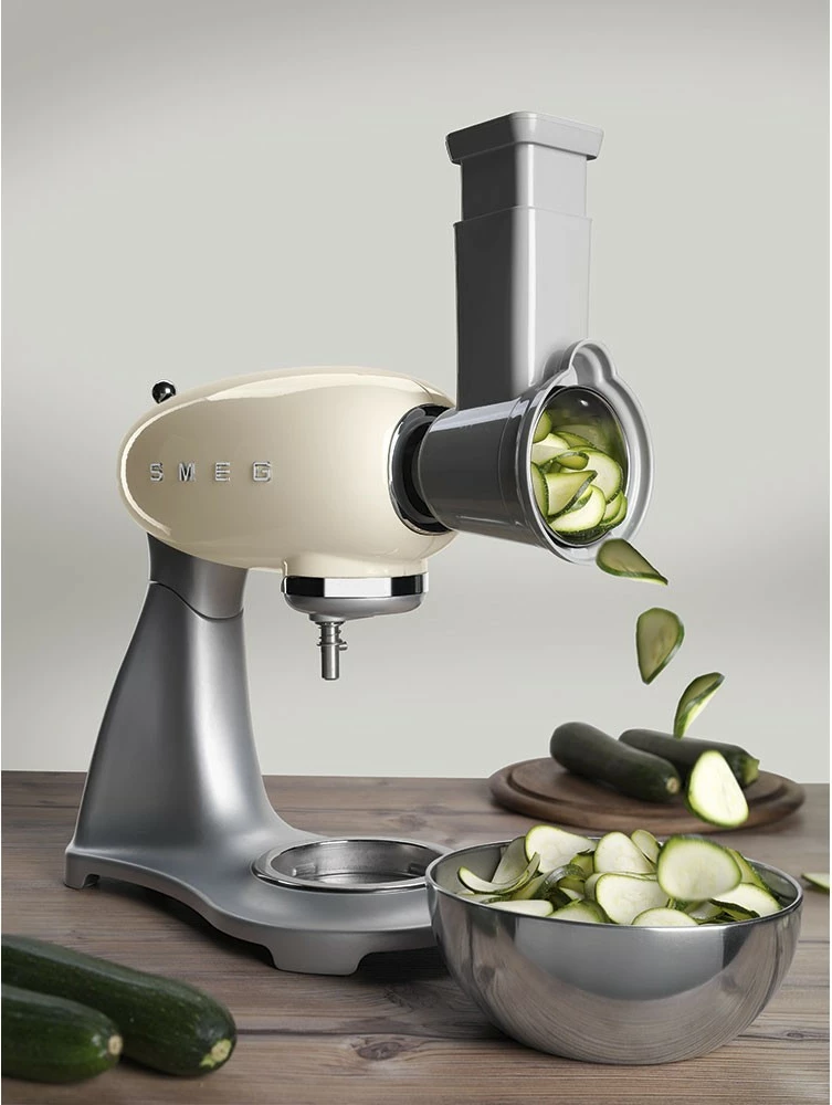 Set za rezanje zelenjave, SMEG SMSG01, za SMF01/02/03/13, inox, siva
