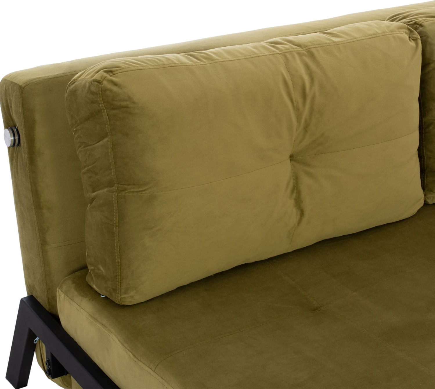 Sedežna garnitura postelja Constance FH3079.13 žamet olivno zelena 150x87x79 cm
