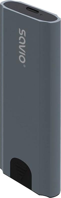 Zunanja ohišje za SSD M.2 NVMe Savio AK-67, USB-C 3.1, siva