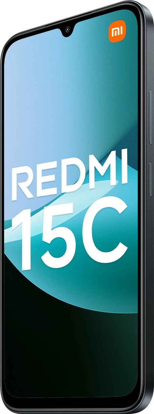 Pametni telefon Xiaomi Redmi 15C, 4 GB RAM, 256 GB, Dual SIM, nočno črn