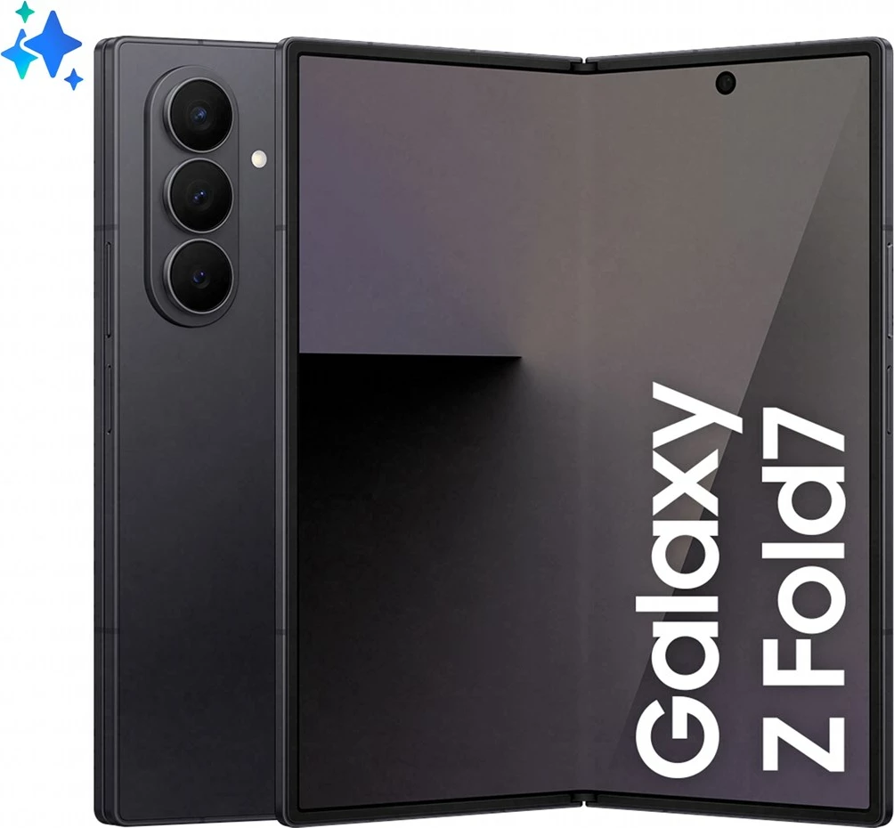 Zložljiv pametni telefon Samsung Galaxy Z Fold7, 256 GB, 12 GB RAM, 5G, črn