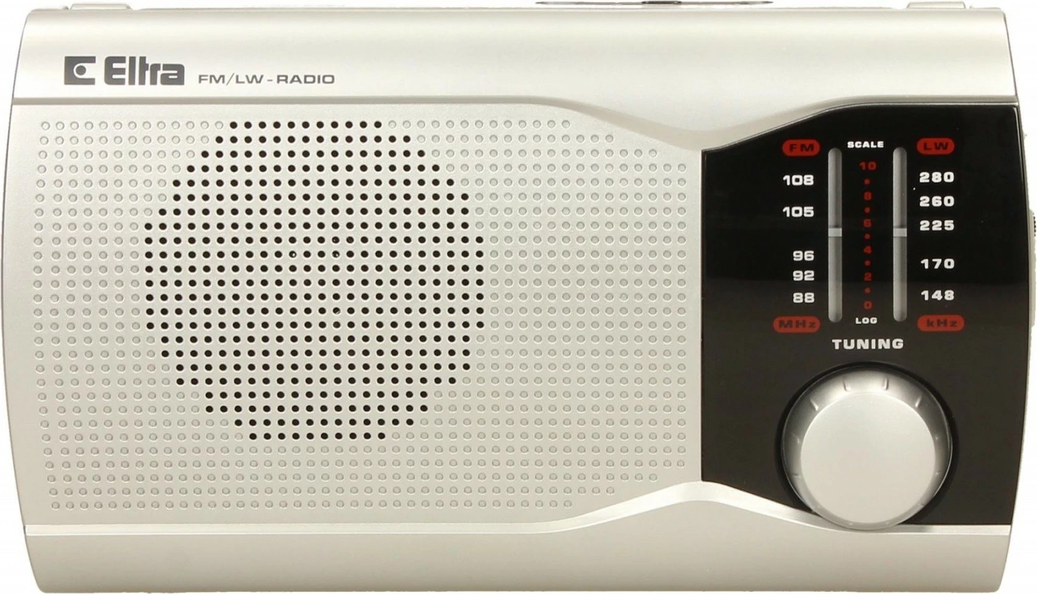 Prenosen radio Eltra EWA Silver, mono, AM LW/FM, srebrn