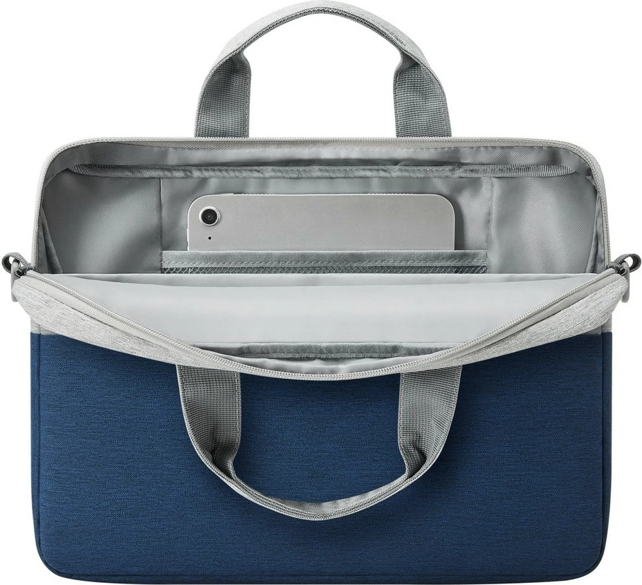 Torba za prenosnik 10,1–14 in, sivo-modra RIVACASE Prater 7522