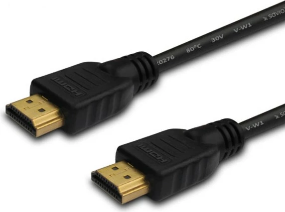 Kabel HDMI Type A 1,5 m, črn Savio CL-01