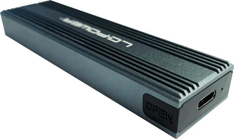 Kaseta SSD LC-Power LC-M2-C-MULTI-3, M.2, USB, antracit