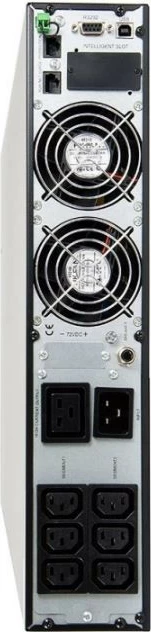 Neprekinjeno napajanje 3000VA 2700W, Green Cell RTII, z LCD za rack, črn