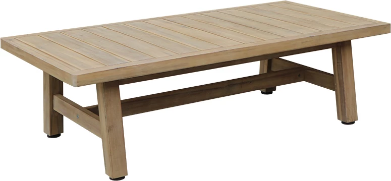 Lounge set za vrt, akacijevo drevo, bež tkanina, 4-delni Malibu