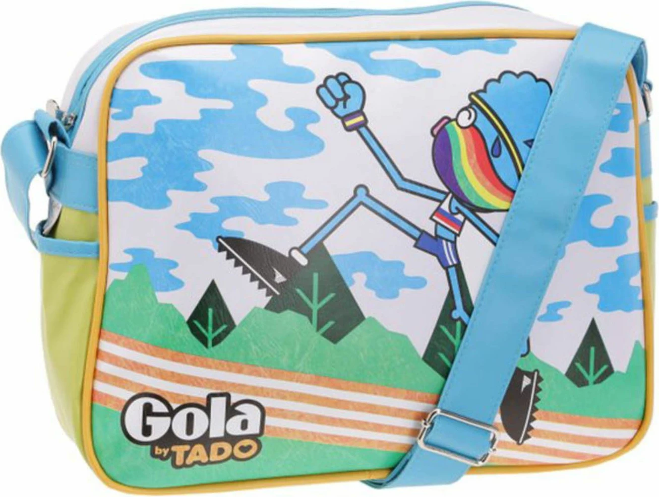 Čez ramo torbica GOLA za ženske, bela