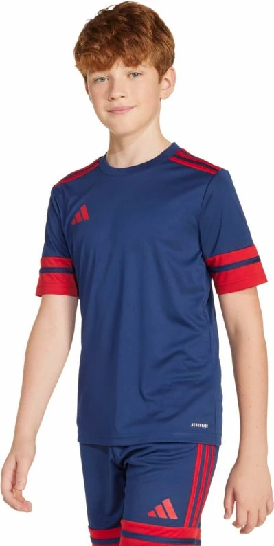 Majica za otroke adidas Squadra 25 Jr, modra