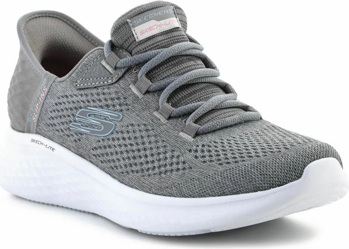 Superge, Skechers Slip-Ins Skech-Lite Pro Natural Beauty, ženske, sive
