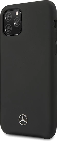 Ovitek Silicone Line za iPhone 11 Pro, Mercedes MEHCN58SILBK, črn