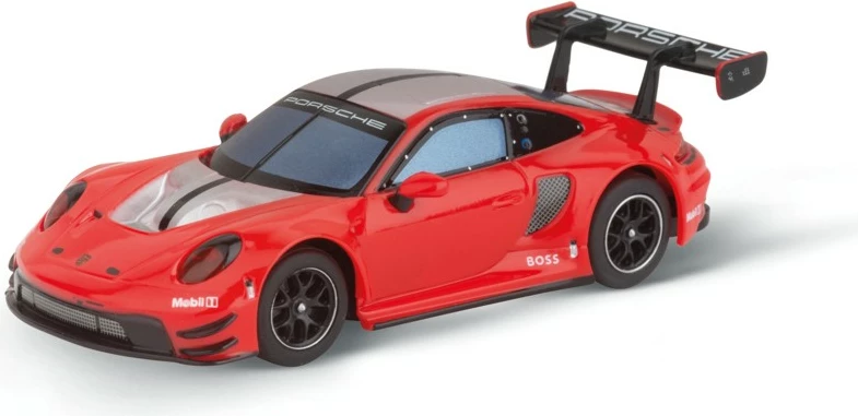 Model športnega avtomobila Carrera Porsche 911 GT3 R, rdeč