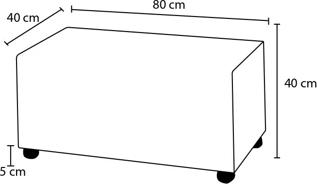 Zelen puf Atelier del Sofa, Urla
