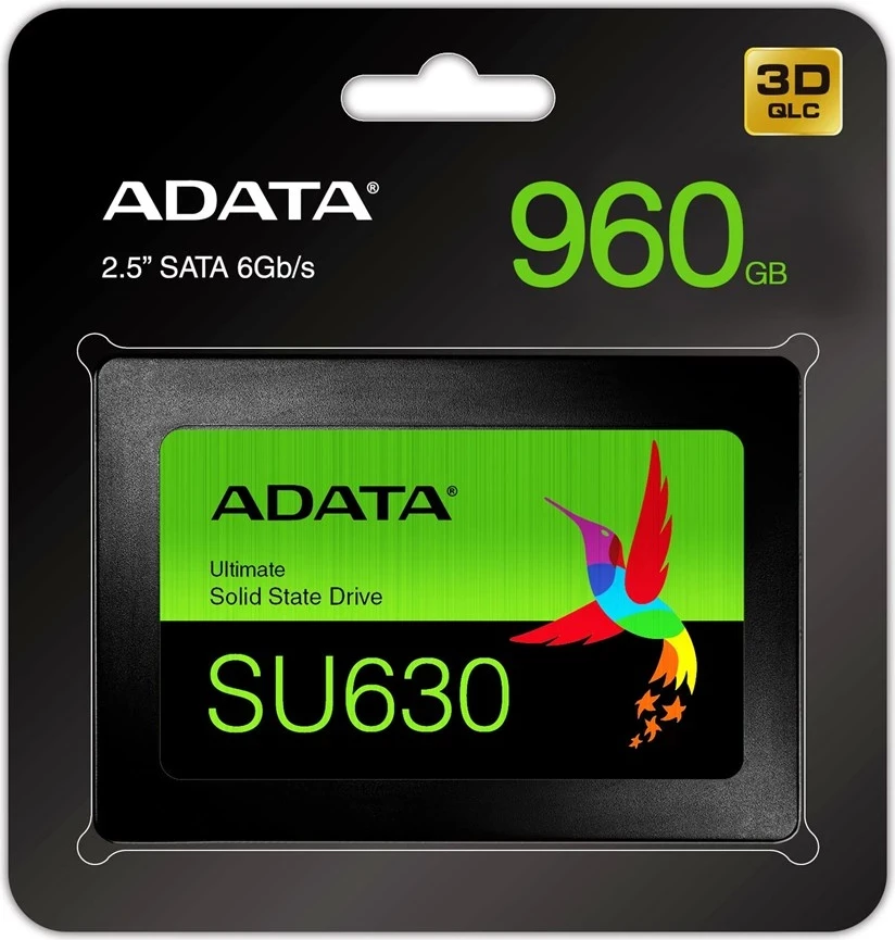 SSD 960 GB, Serial ATA 2.5" ADATA ULTIMATE SU630