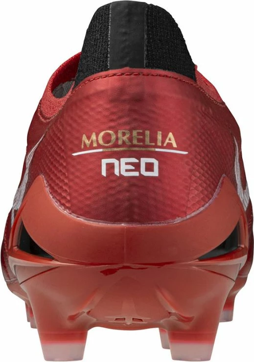 Atletski nogometni čevlji, Mizuno Morelia Neo IV Beta Elite FG, rdeči