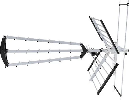 Usmerjena televizijska antena Libox LB-2000, srebrna