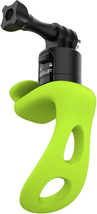 Večfunkcijski silikonski nosilec za športne kamere Telesin TLQ-005, zelen