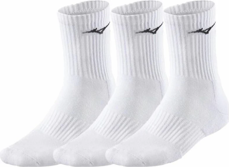 Nogavice za moške in ženske Mizuno, bele