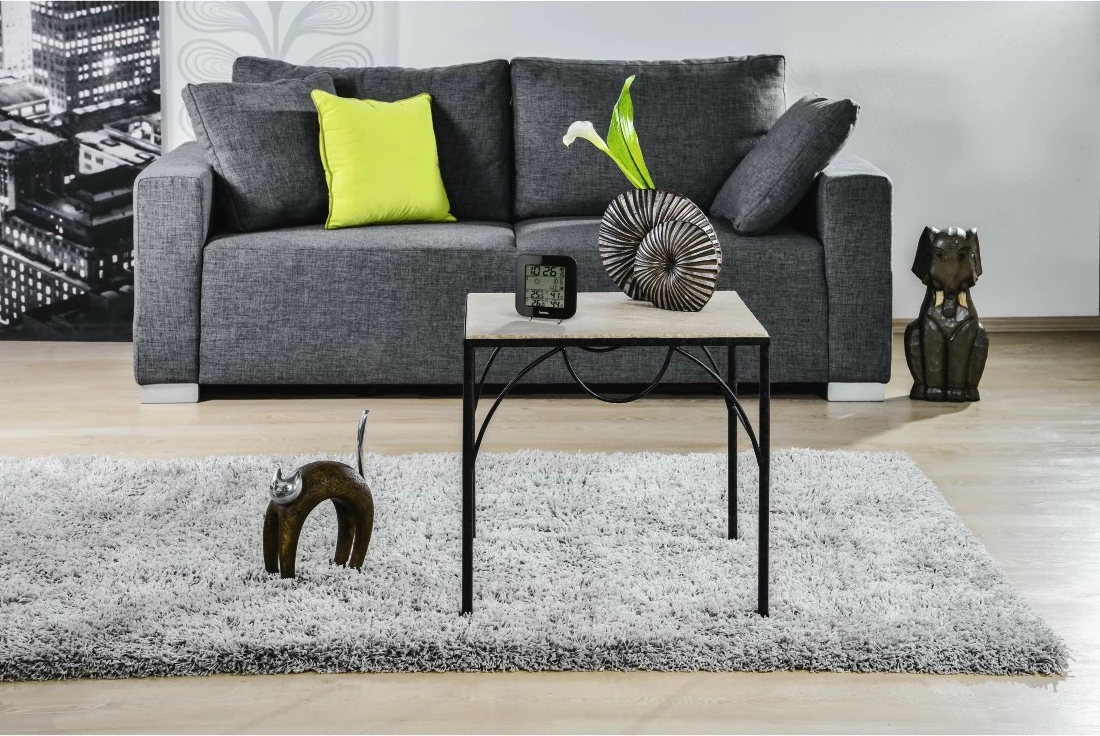 Vremenska postaja z brezžičnim senzorjem Hama EWS-200, črna