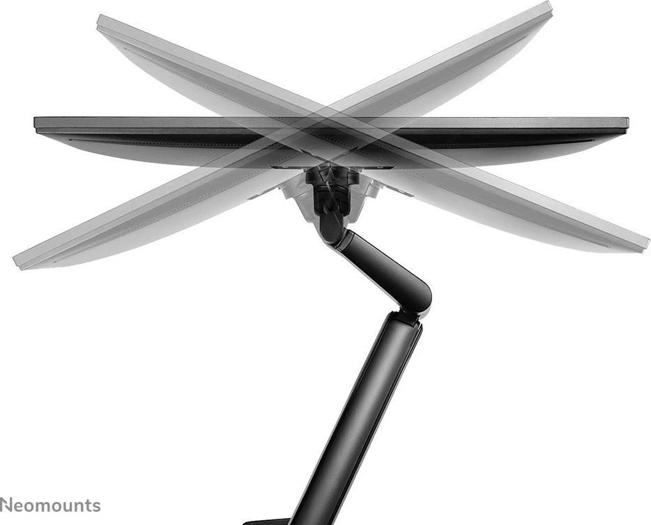 Nosilec za monitor Neomounts, s sponko/čepom, 9 kg, 43,2 cm (17"), 81,3 cm (32"), 100 x 100 mm, črn
