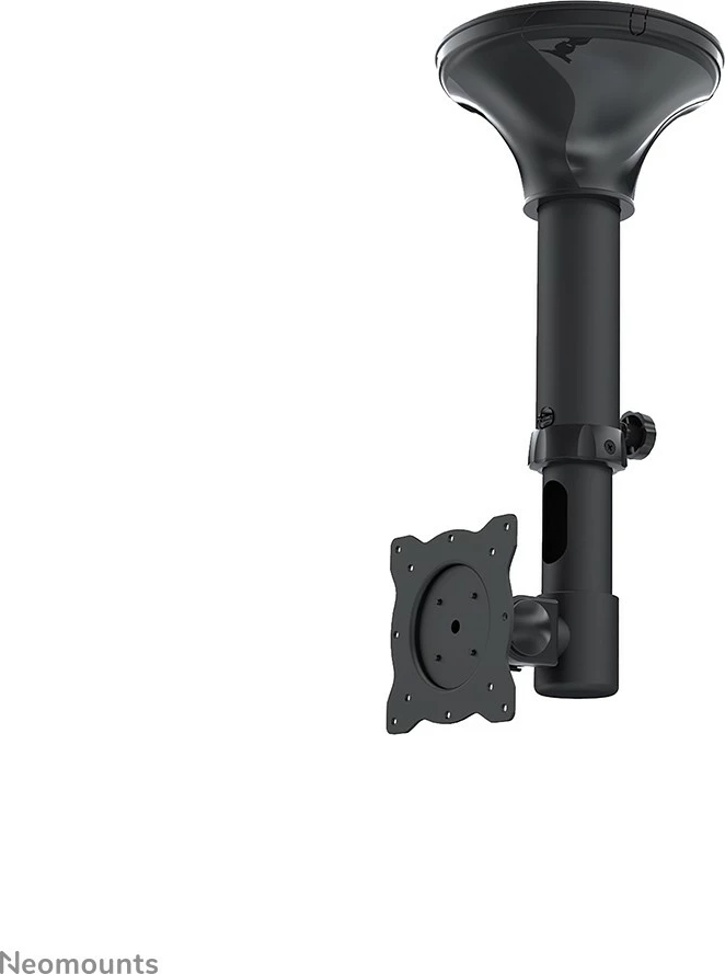 Stropni nosilec za zaslon do 30 inč, Newstar FPMA-C025BLACK, črn