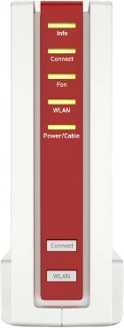 Močni kabelski usmerjevalnik FRITZ!Box 6690 Cable, Wi‑Fi 6, dvojni pas, bel