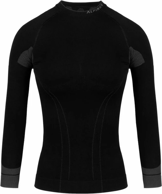 Termoaktivni duks za ženske Alpinus, črno-srebrn