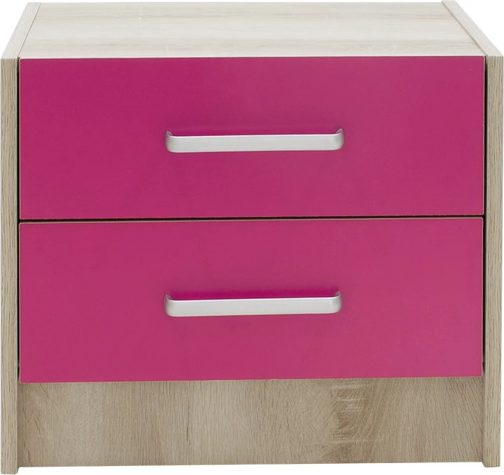 Komoda za otroke castillo-pink Looney 47,5x40,5x40,5