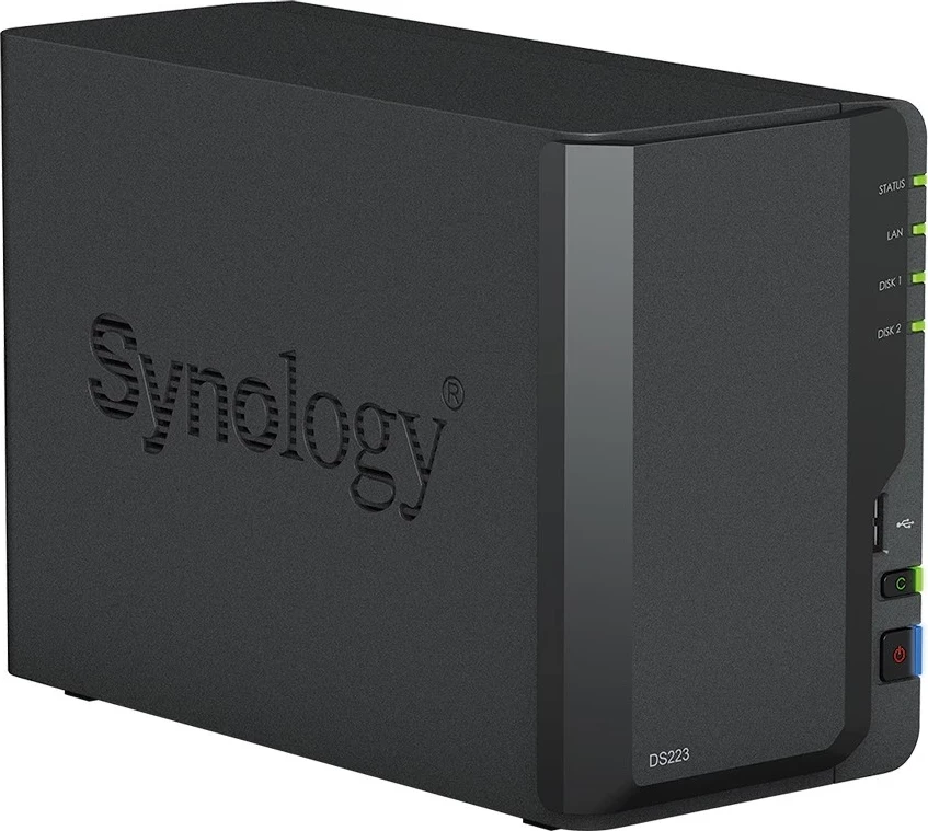 Strežnik za shranjevanje Synology DiskStation DS223, Ethernet LAN RTD1619B