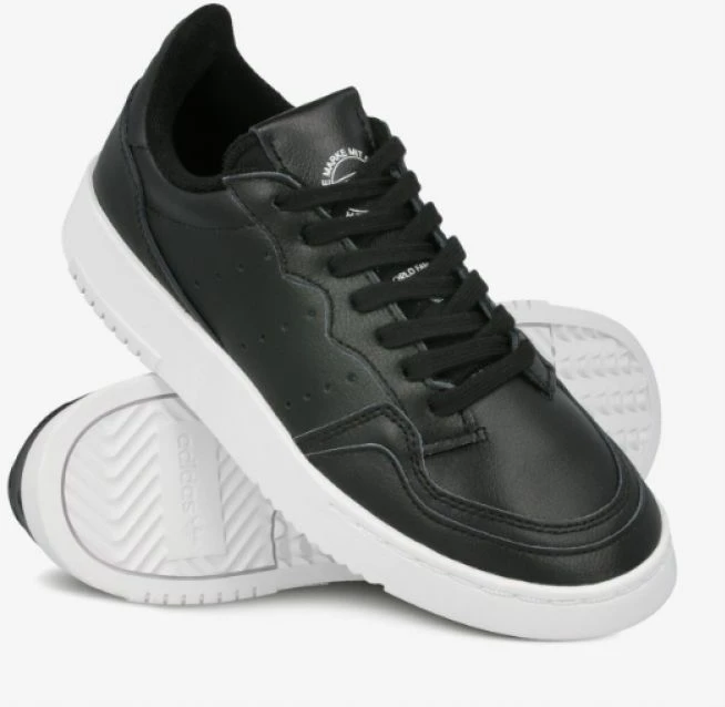 Superge za fante adidas Supercourt J EE7727, črne