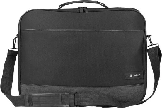 Torba messenger za prenosnik do 14,1", NATEC Impala 2, črno/siva