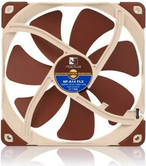 Ventilator za ohišje 14 cm, bronast — Noctua NOC-NF-A14-FLX