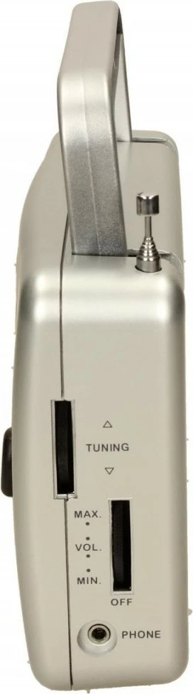 Prenosni radio Eltra MARIA, srebrn, mono, FM/LW