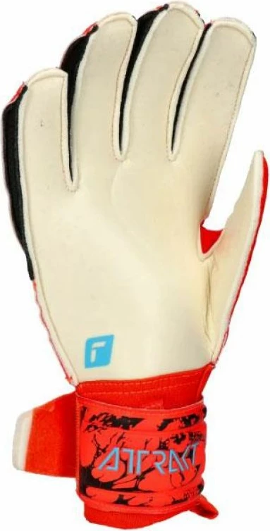 Rokavice za vratarja Reusch Attrakt Solid M, rdeče