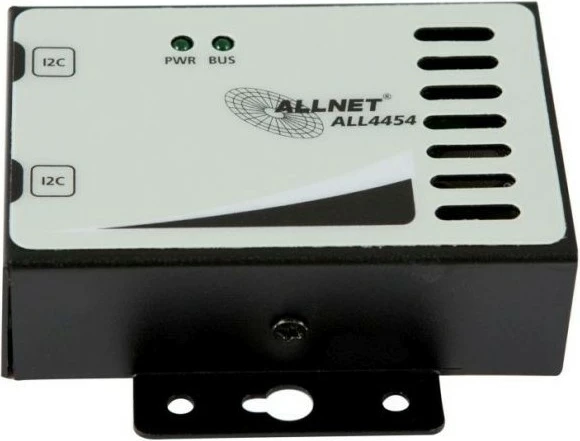 Detektor dima in plina ALLNET 102435, brezžični, črn