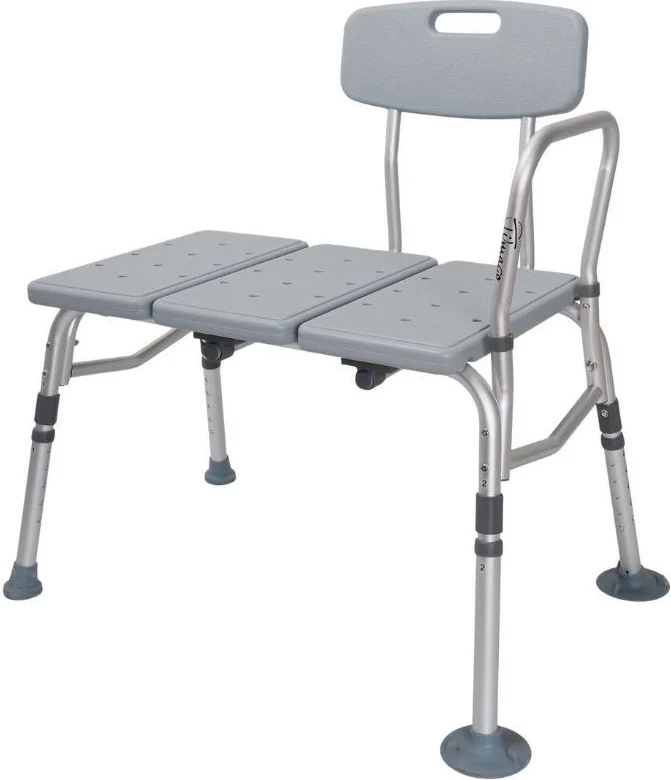 Kopalniški stol z naslonjalom Timago BathTim, bel