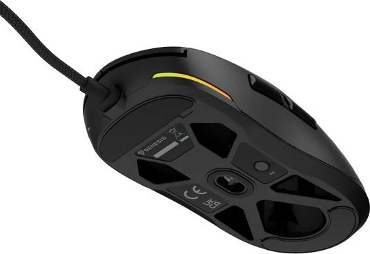 Ergonomski igralni miš Genesis Krypton 660 RGB, 12000 DPI, črn