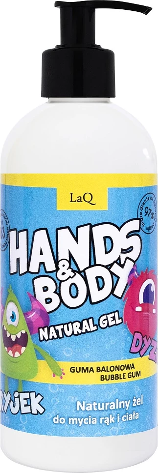 Gel za roke in telo LaQ Dyzio I Ryjek unisex 300 ml