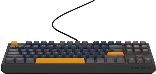 Mehanična tipkovnica Genesis Thor 230 TKL, RGB, Outemu Panda, mornarsko modra