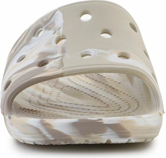 Natikače Crocs Classic Marbled, kremne, unisex