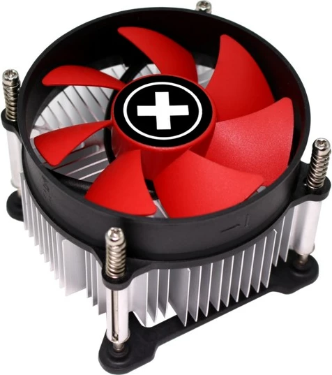 Zračno hlajenje procesorja Xilence Performance C XC232, 9,2 cm, 800–2500 RPM, črno-rdeč
