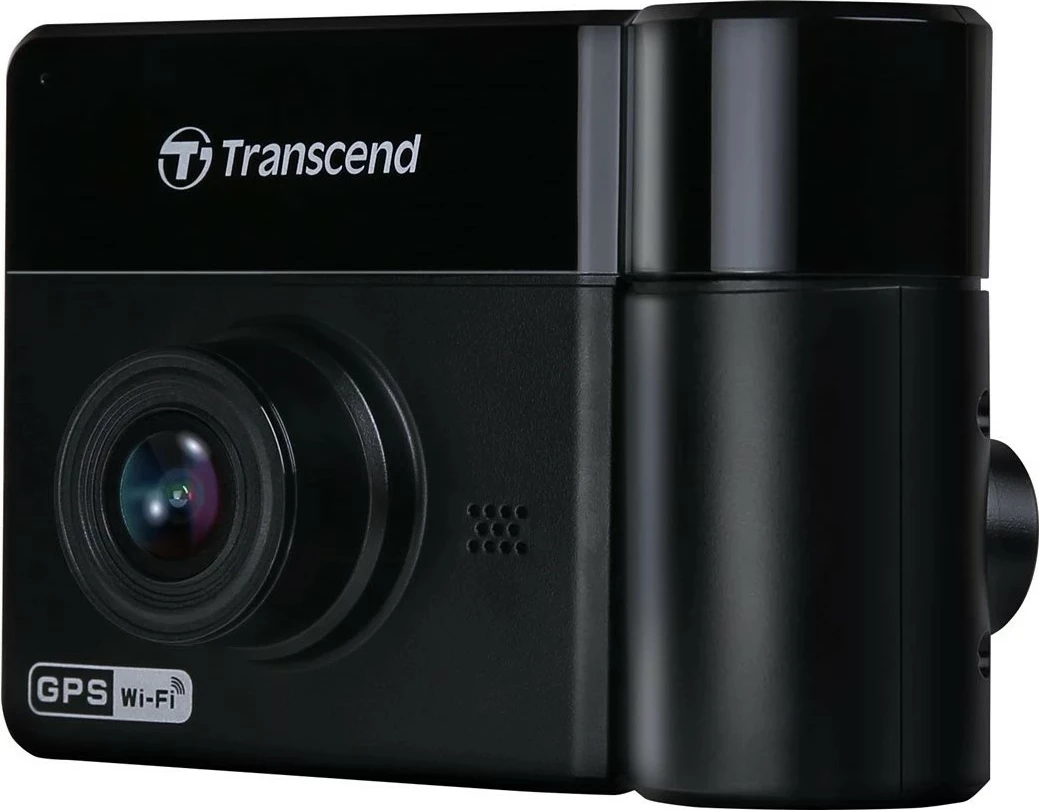 Vzporedni snemalnik (dashcam) DrivePro 550 Transcend, 64GB, črn